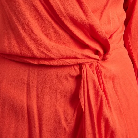 SUNCOO • Geranium Robe Carita Viscose Dress Designed In France - Picture 2 of 7